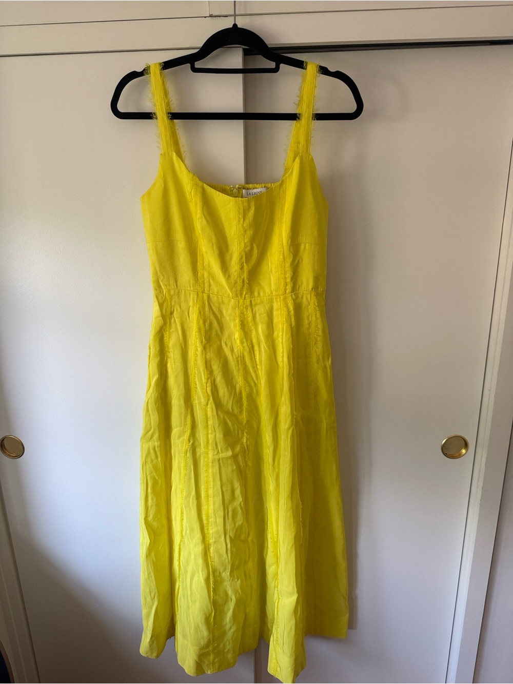 La Ligne Yellow Georgia Dress